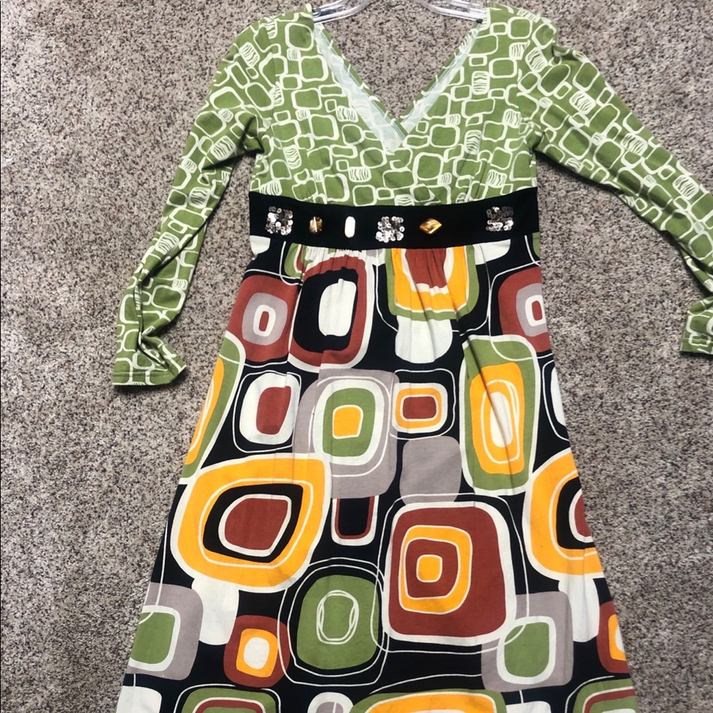 Joyous and Free 3/4 sleeve dress